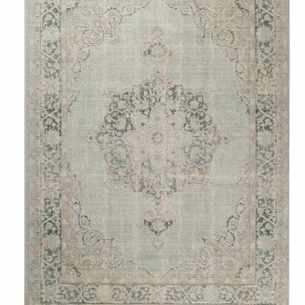 Aniyah Synthetic easy care rug